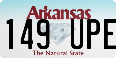 AR license plate 149UPE