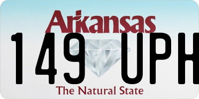 AR license plate 149UPH