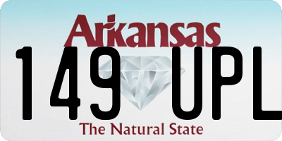 AR license plate 149UPL
