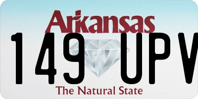 AR license plate 149UPV