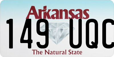 AR license plate 149UQC