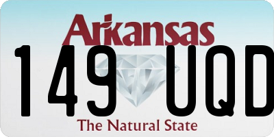 AR license plate 149UQD