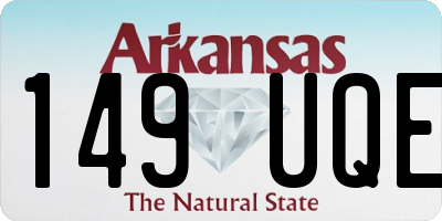 AR license plate 149UQE