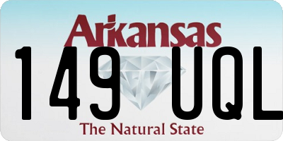 AR license plate 149UQL