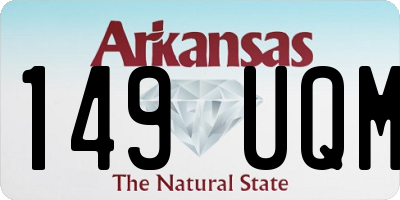 AR license plate 149UQM