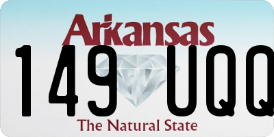 AR license plate 149UQQ