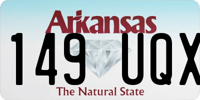 AR license plate 149UQX