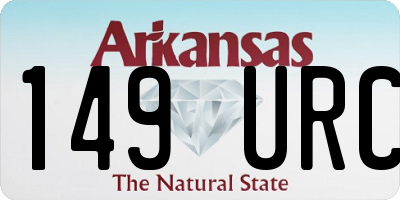 AR license plate 149URC