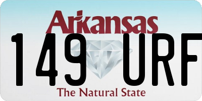 AR license plate 149URF