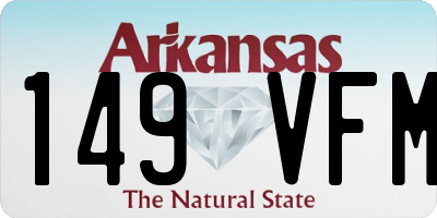 AR license plate 149VFM