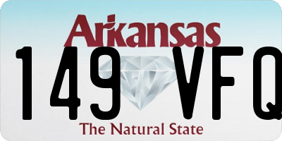AR license plate 149VFQ