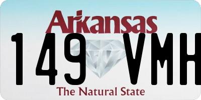 AR license plate 149VMH