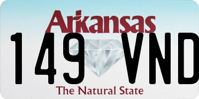 AR license plate 149VND