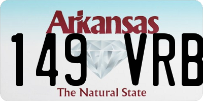 AR license plate 149VRB
