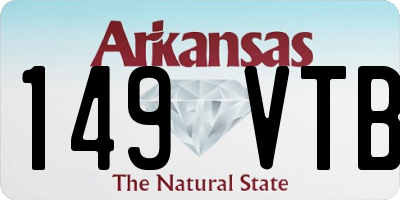 AR license plate 149VTB