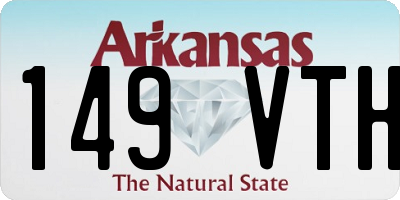 AR license plate 149VTH