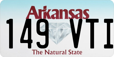 AR license plate 149VTI