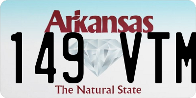 AR license plate 149VTM