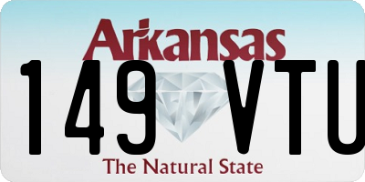 AR license plate 149VTU