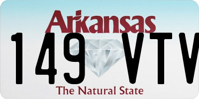 AR license plate 149VTV