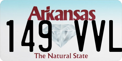 AR license plate 149VVL