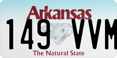 AR license plate 149VVM