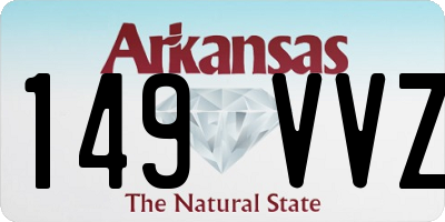 AR license plate 149VVZ