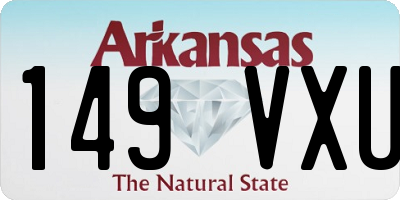 AR license plate 149VXU