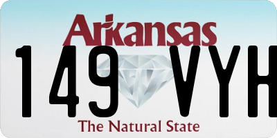 AR license plate 149VYH