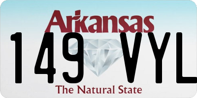 AR license plate 149VYL