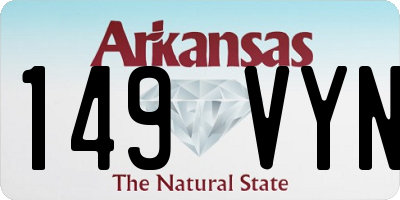 AR license plate 149VYN