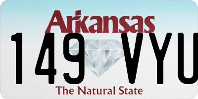 AR license plate 149VYU