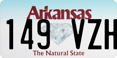 AR license plate 149VZH