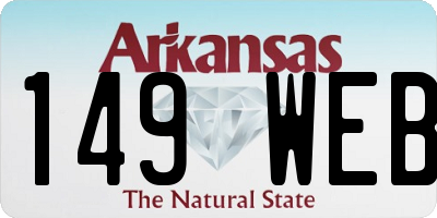 AR license plate 149WEB