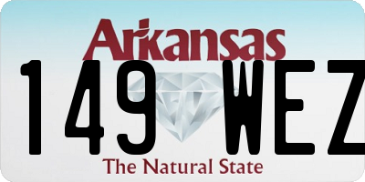 AR license plate 149WEZ