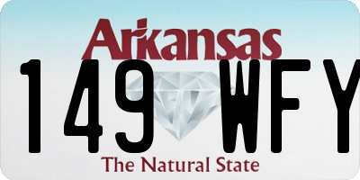 AR license plate 149WFY
