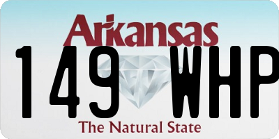 AR license plate 149WHP