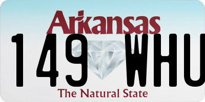 AR license plate 149WHU