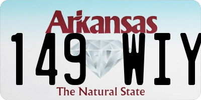 AR license plate 149WIY