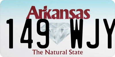 AR license plate 149WJY