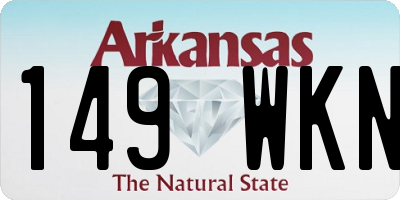 AR license plate 149WKN