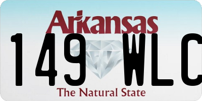 AR license plate 149WLC