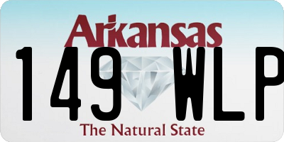 AR license plate 149WLP