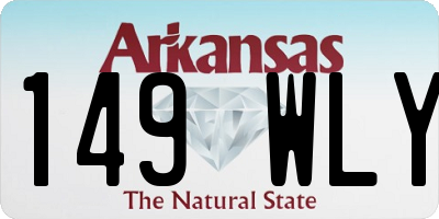 AR license plate 149WLY