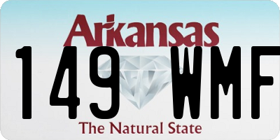 AR license plate 149WMF