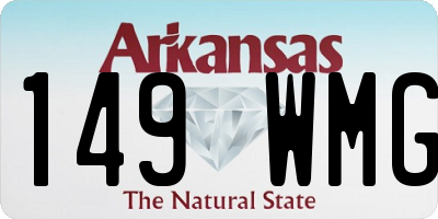AR license plate 149WMG