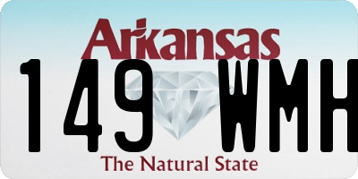 AR license plate 149WMH