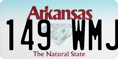 AR license plate 149WMJ