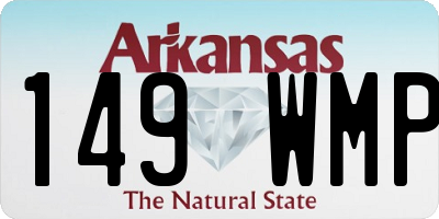 AR license plate 149WMP