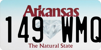 AR license plate 149WMQ